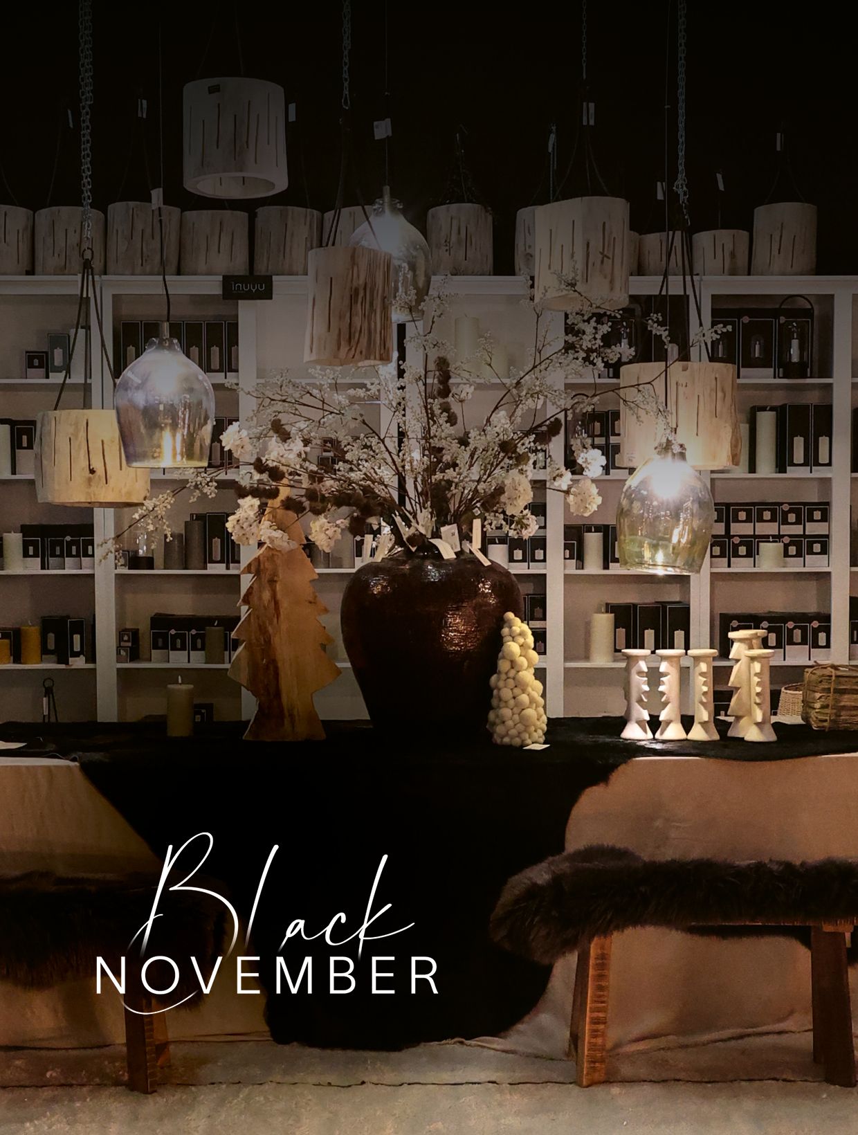 Showroom Foto für den Black Friday